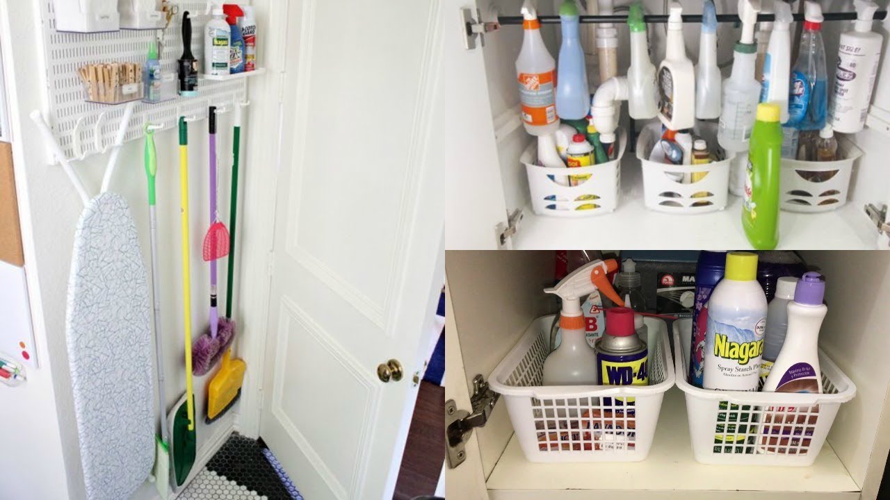 Organizador de limpieza