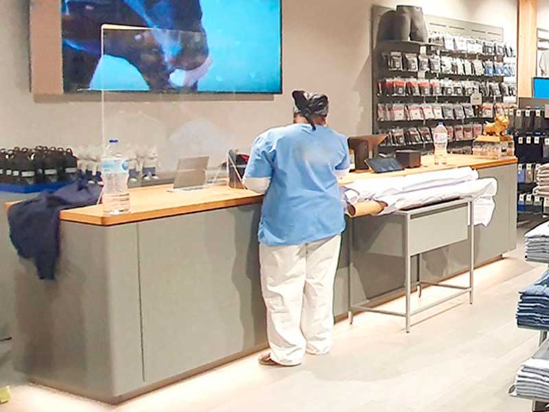 Que incluye la limpieza de un local